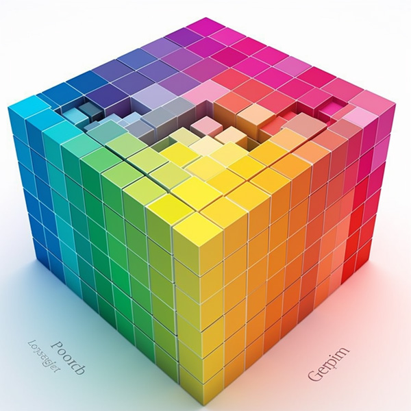 color cube wide gamut pantone all colors