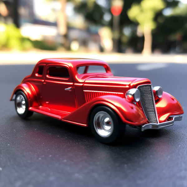 Exquisite toy car from Hot Wheels