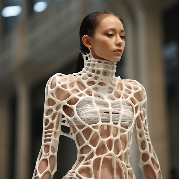 Catwalk Midjourney prompts Wearable architecture, architectural fashion accessories exoskeleton