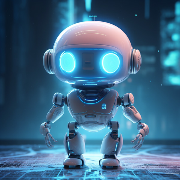 Robots Midjourney prompts Holographic robot, translucent, octane render, zbrush, procreate